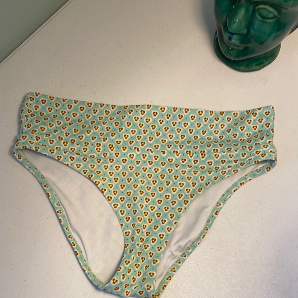 Victoria's Secret Floral High Waisted Bikini Bottoms